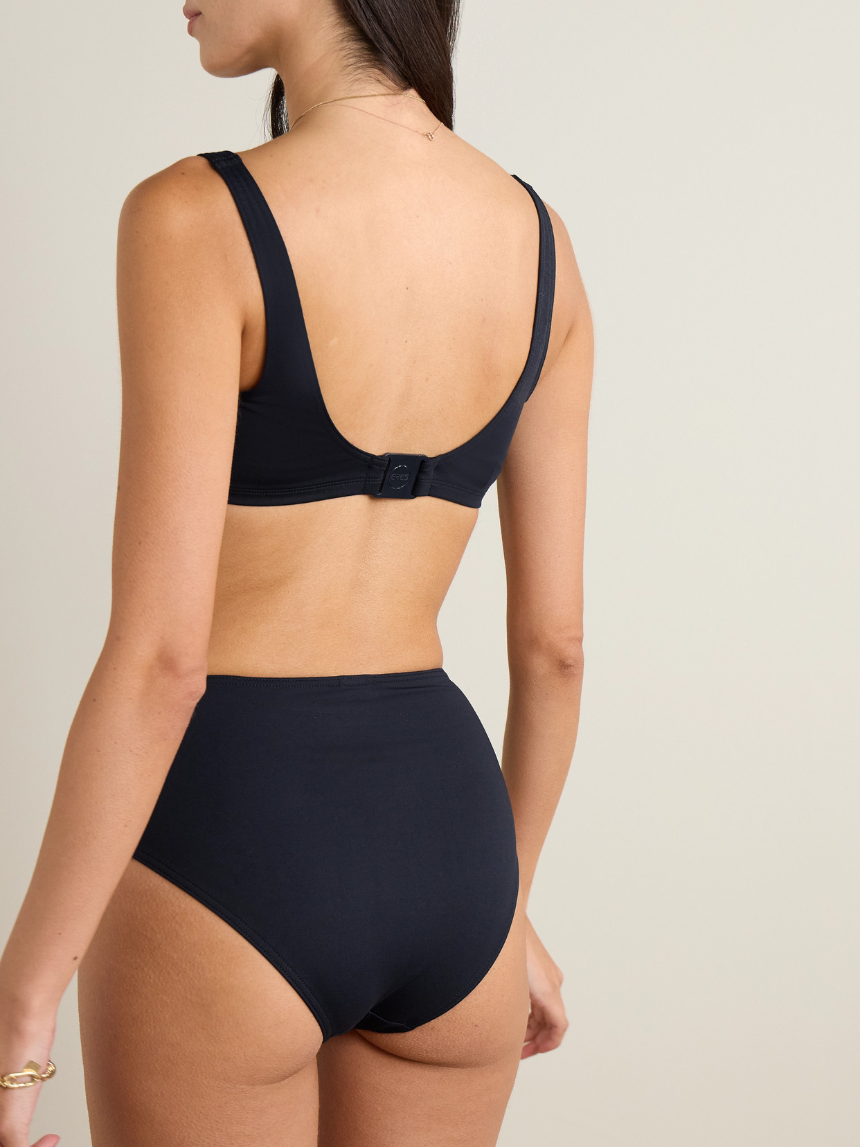 Eres Plouf High-waist Bikini Briefs In Blue