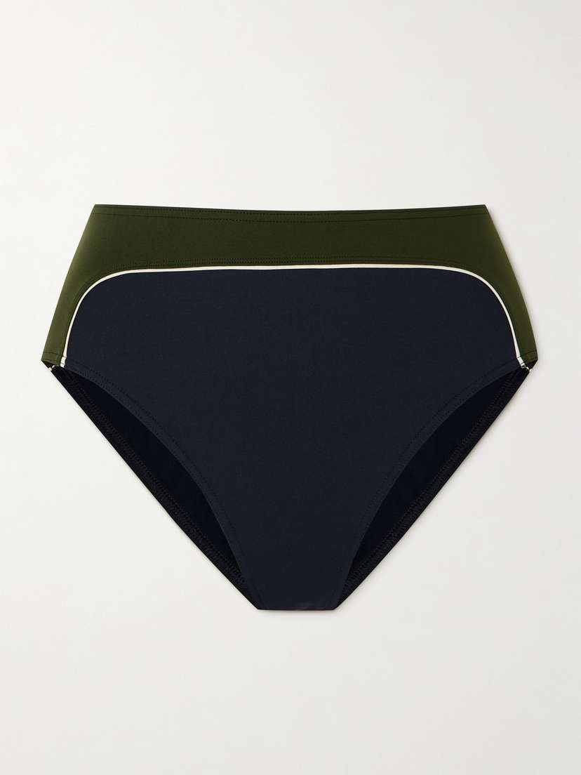 Eres Plouf Color-block Bikini Briefs