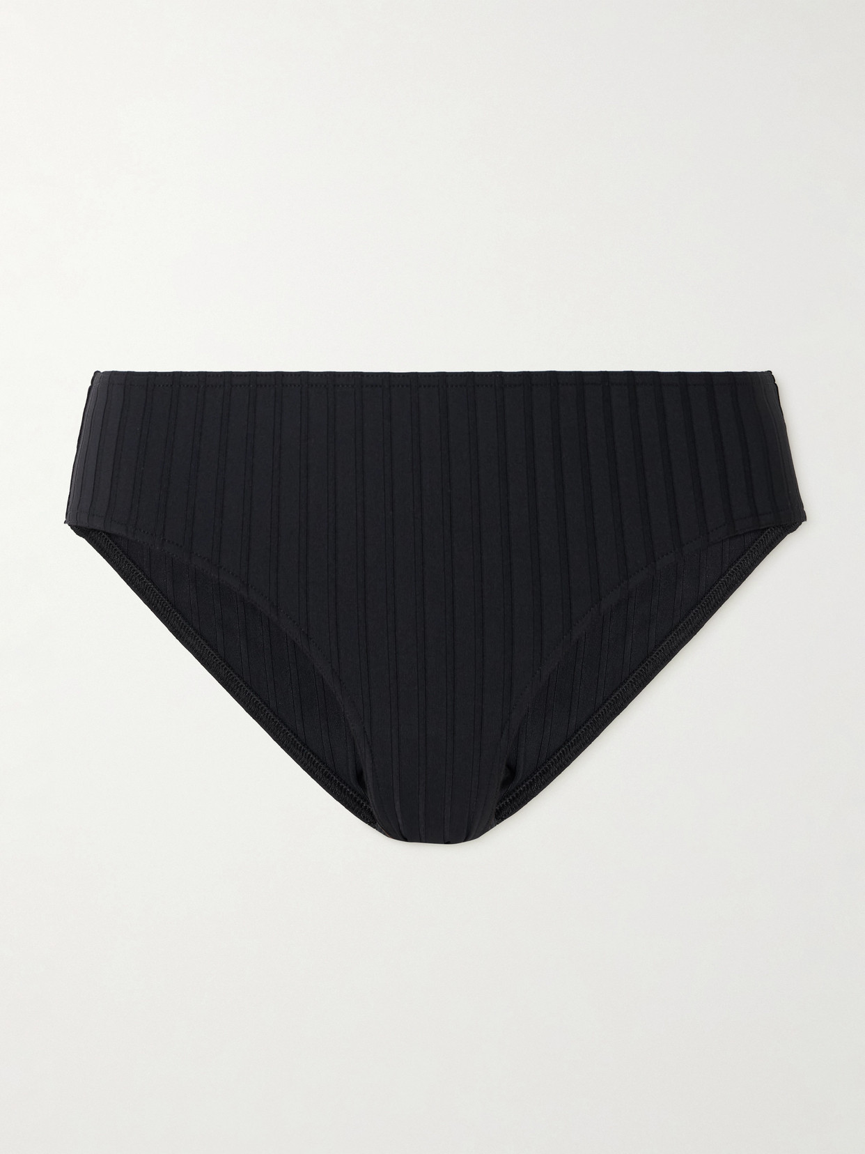 Eres Terra Ribbed Bikini Briefs In Black