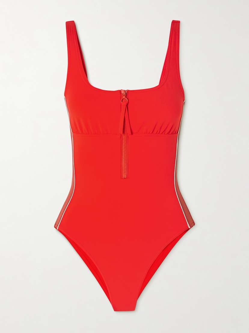 Eres Athletic Tribune Paneled Swimsuit