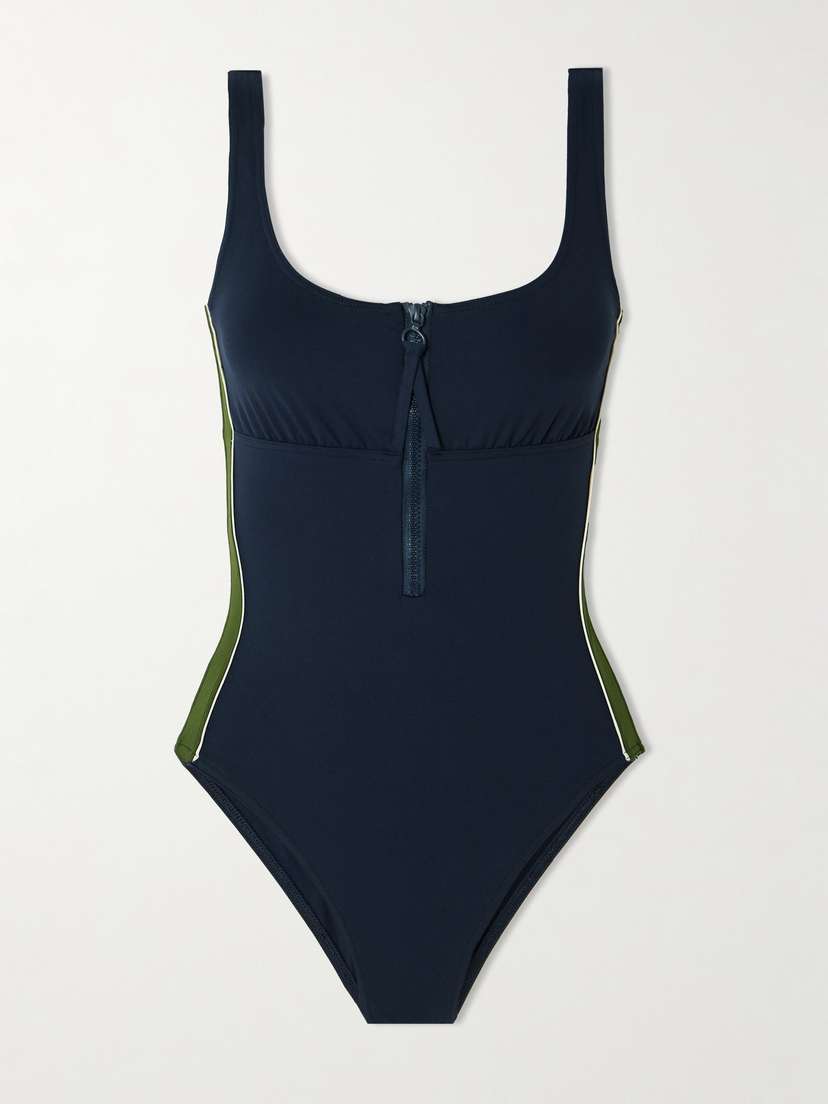 Eres Athletic Tribune Paneled Swimsuit