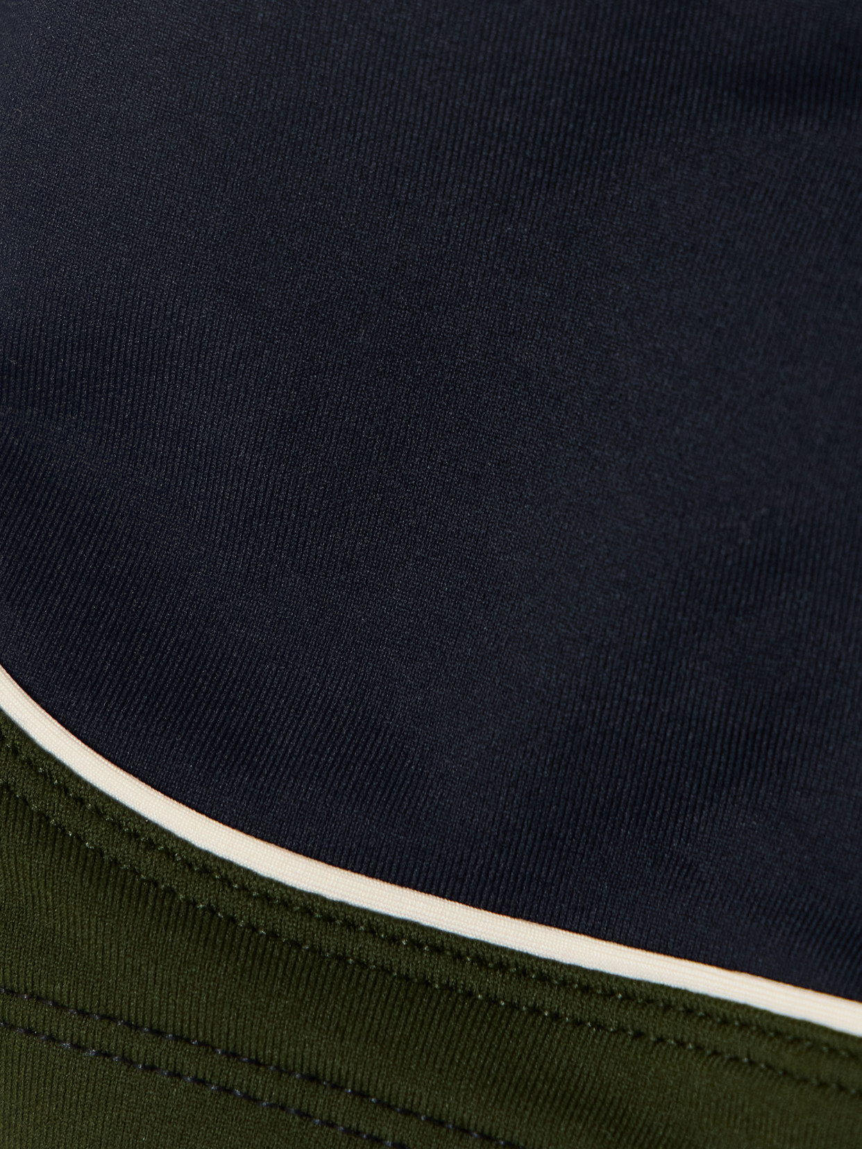 Eres Finale Color-block Bikini Top In Blue