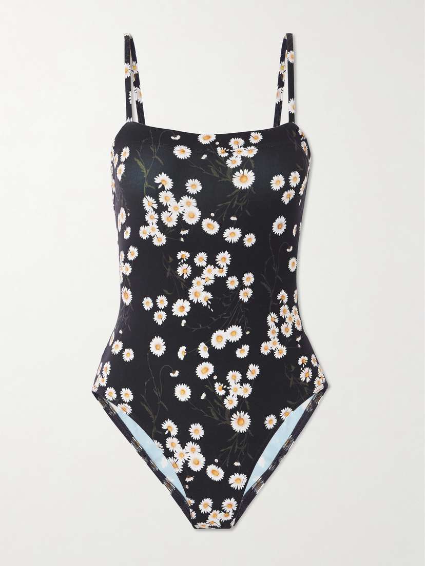Eres Romance Intensement Floral-print Swimsuit - FR 38