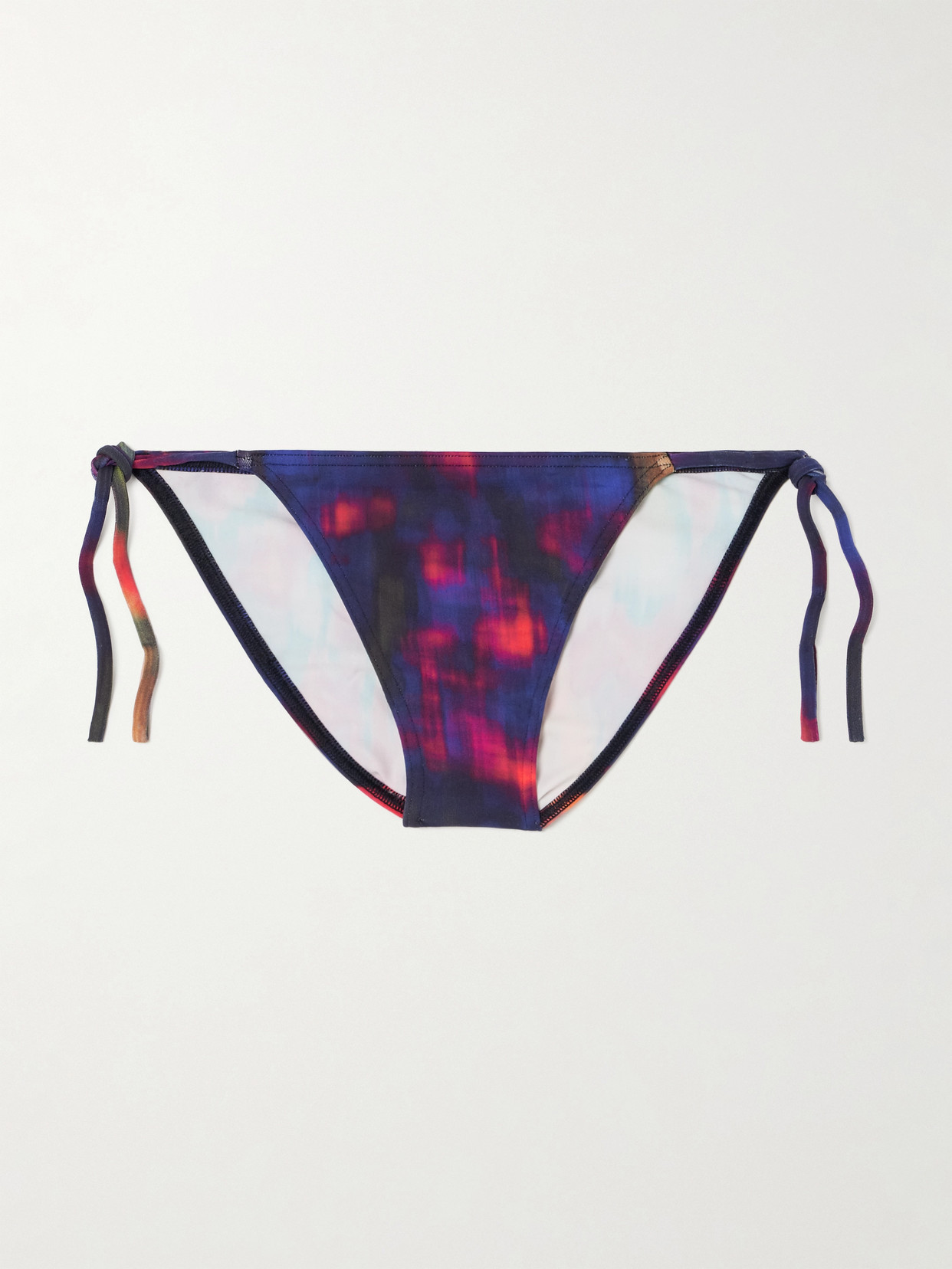 Eres Etoile Printed Bikini Briefs In Blue