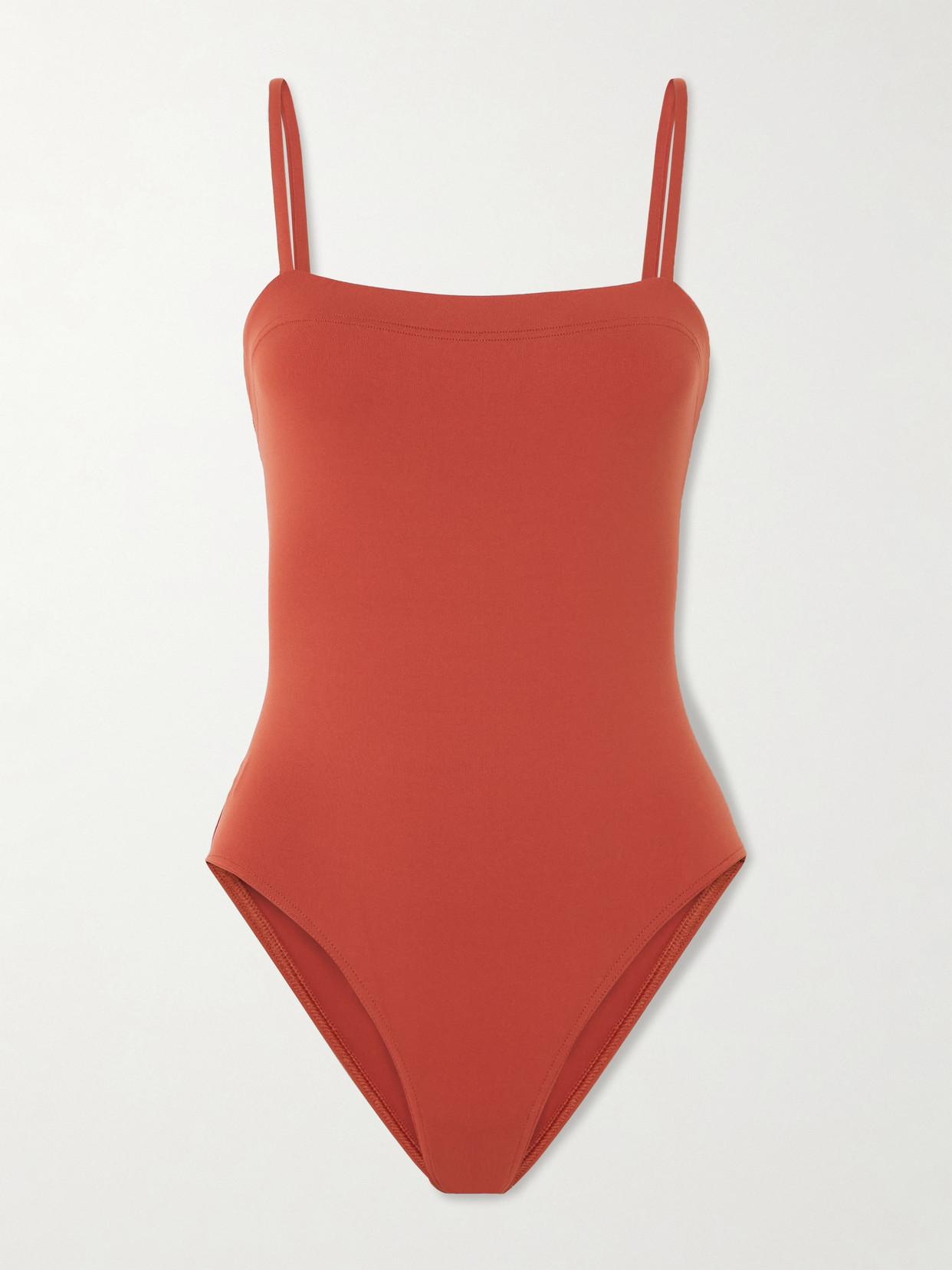 Eres Les Essentiels Aquarelle Swimsuit In Orange