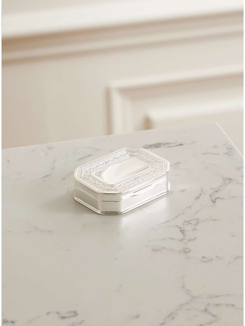Christofle Bonbonnière Silver-plated Trinket Box