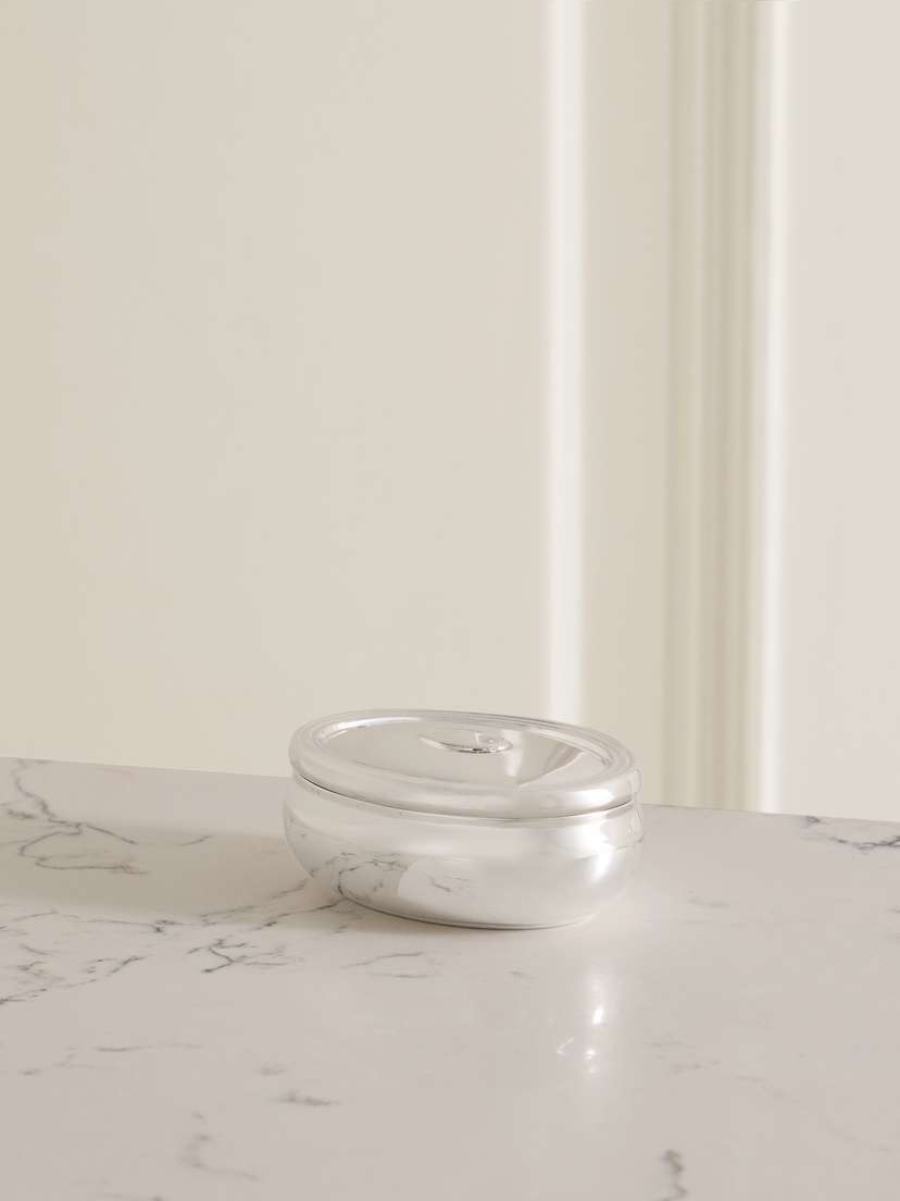 Christofle Bonbonnière Silver-plated Trinket Box