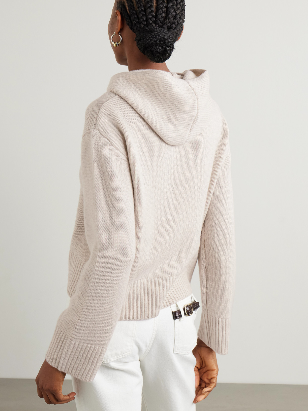 LISA YANG KAROLIN CASHMERE HOODIE