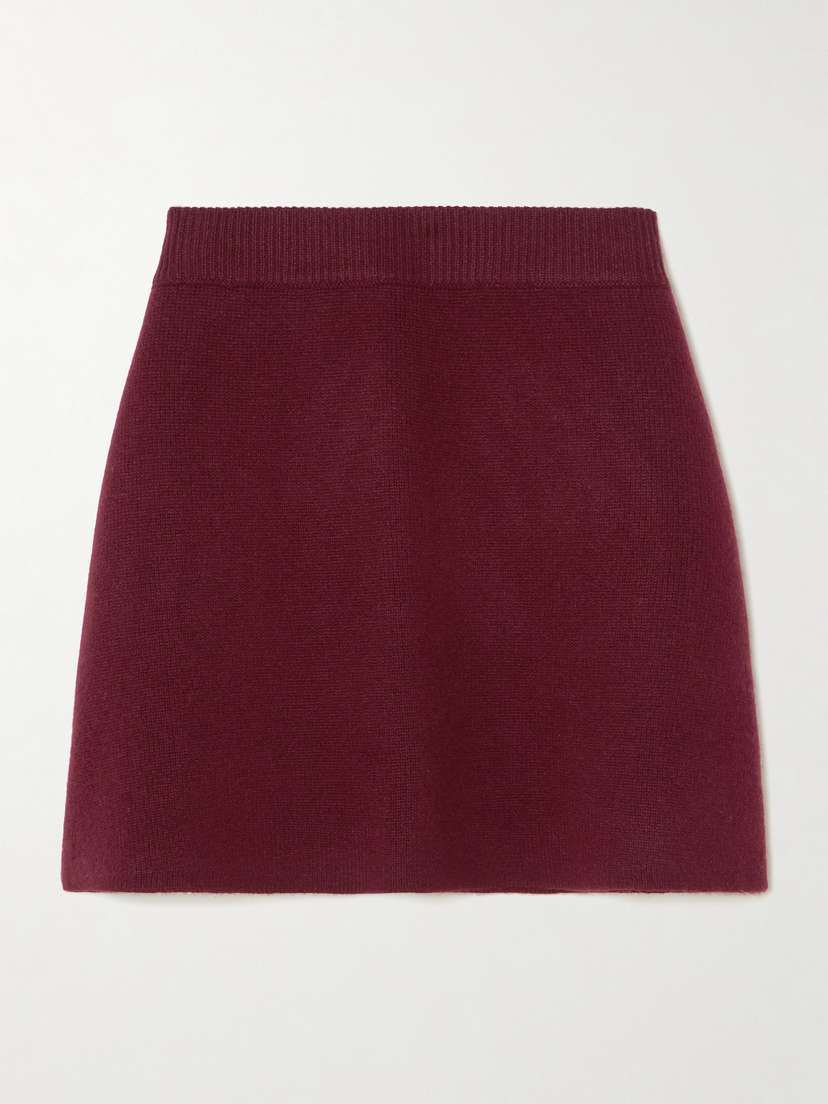 Lisa Yang Clare Cashmere Mini Skirt