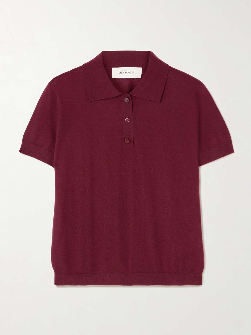 Lisa Yang Nai Cashmere Polo Shirt