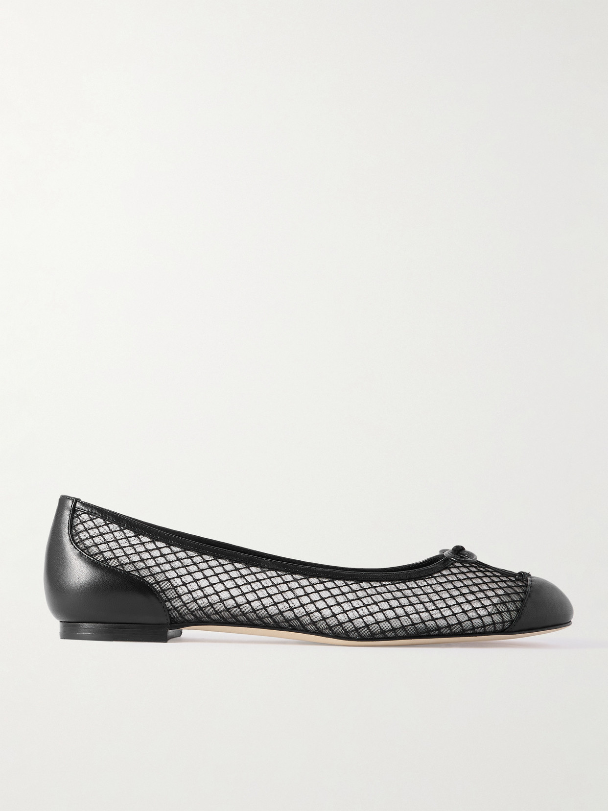 Manolo Blahnik Capbal Ballet Flats In Black