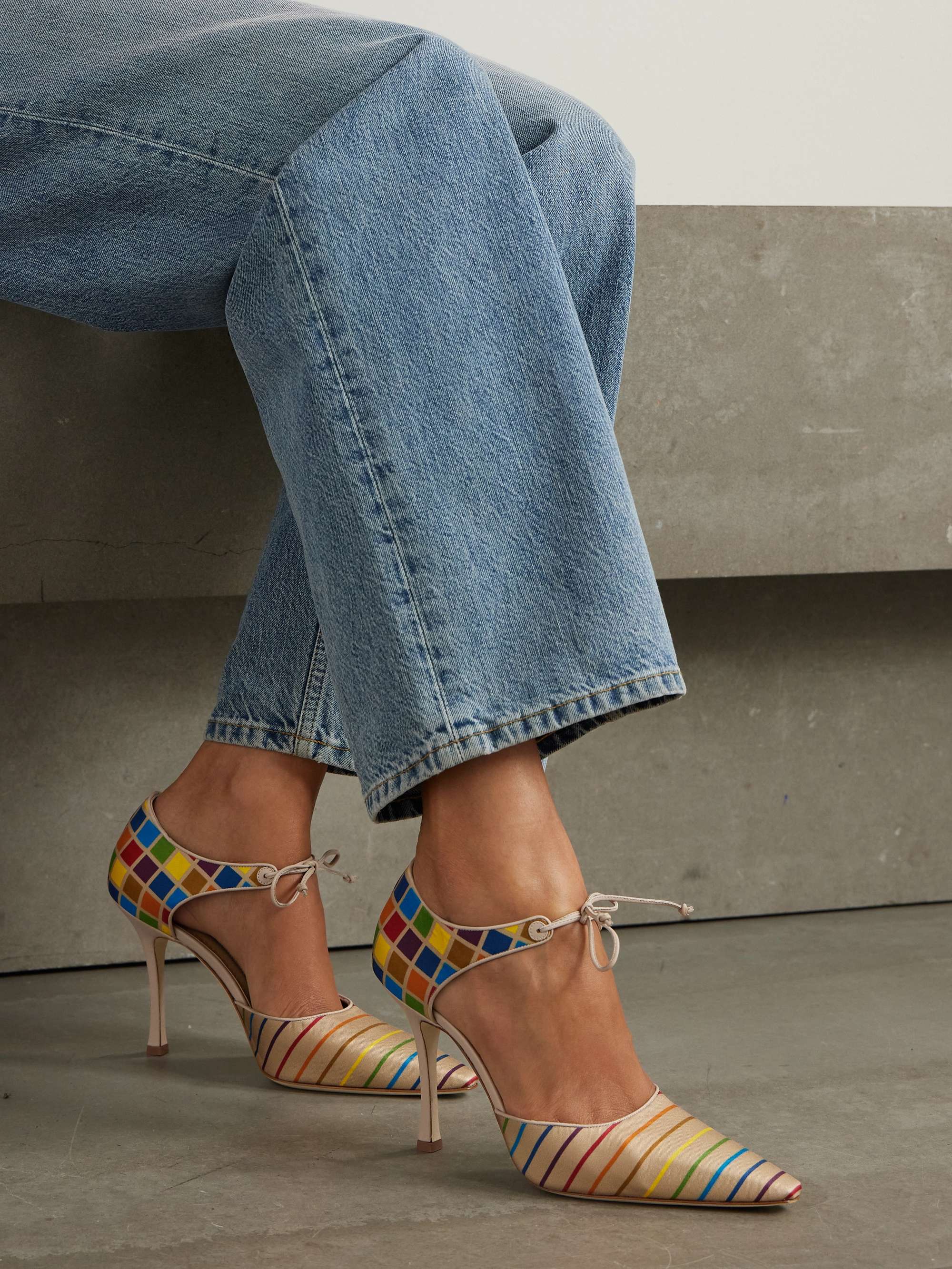 CHRISTIAN LOUBOUTIN Tatooshka 100 spiked leather pumps | NET CHRISTIAN LOUBOUTIN Tatooshka 100 spiked leather pumps | NET