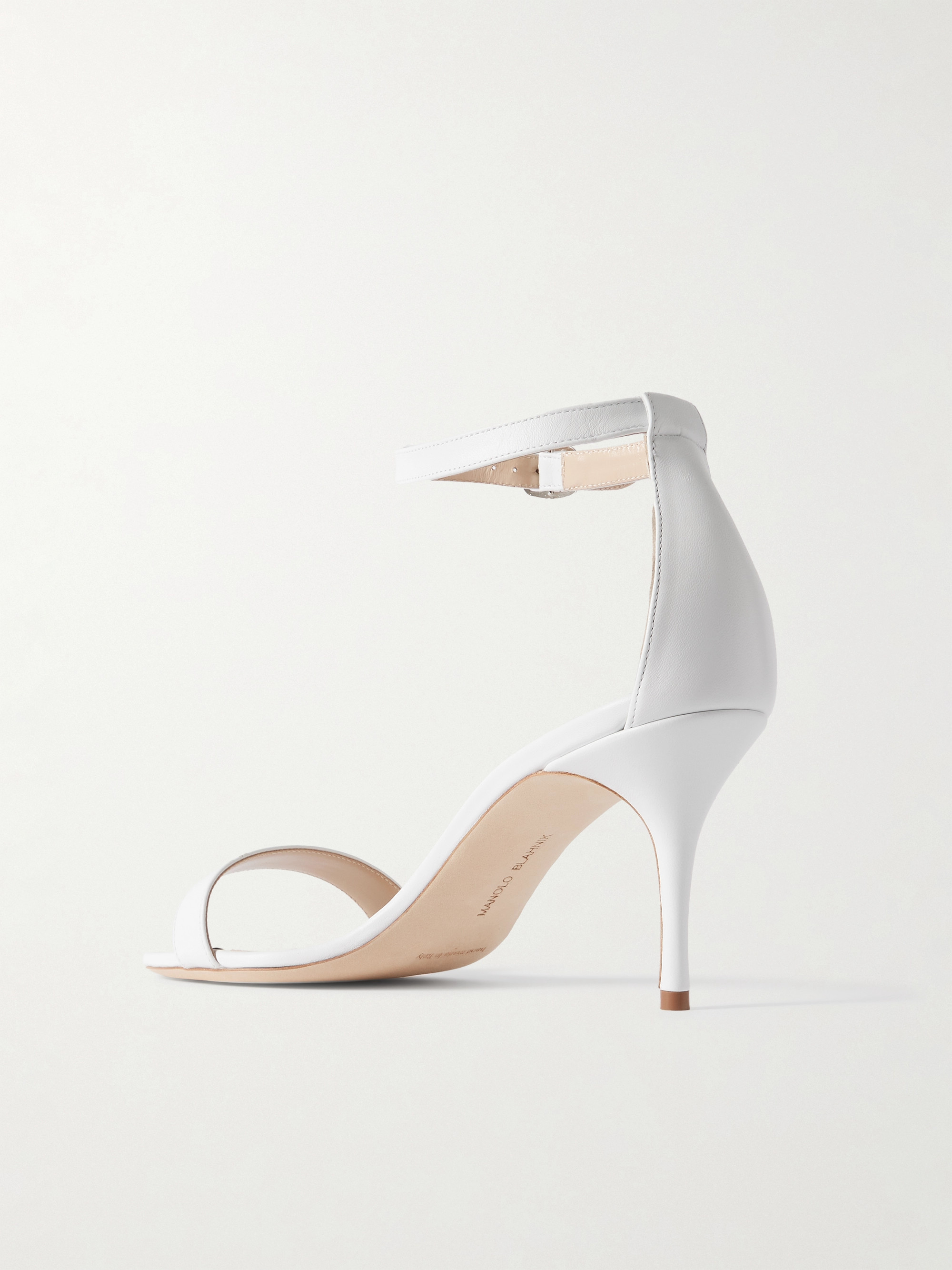 MANOLO BLAHNIK Chaos 70 leather sandals