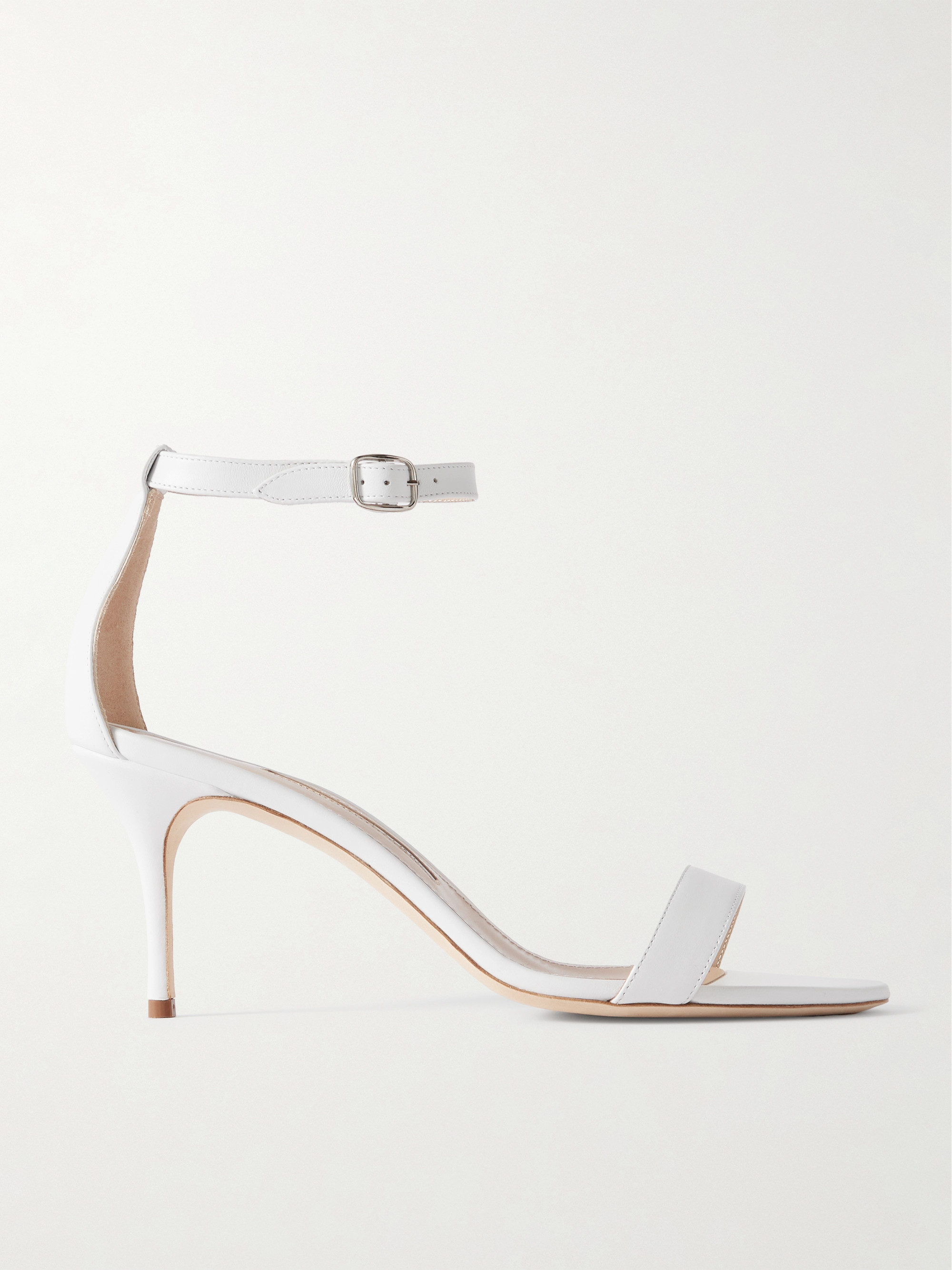 MANOLO BLAHNIK Chaos 70 leather sandals
