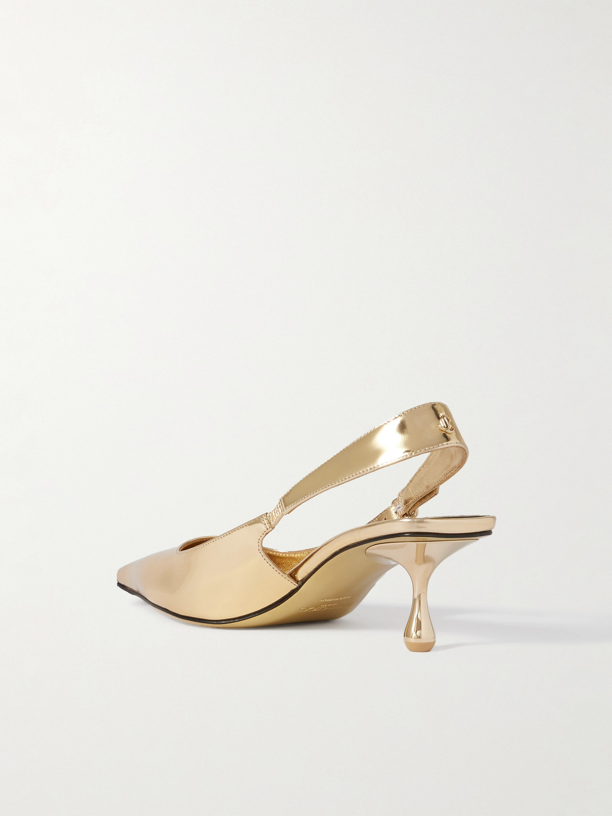 Jimmy Choo Amel 50 Pumps In Gold