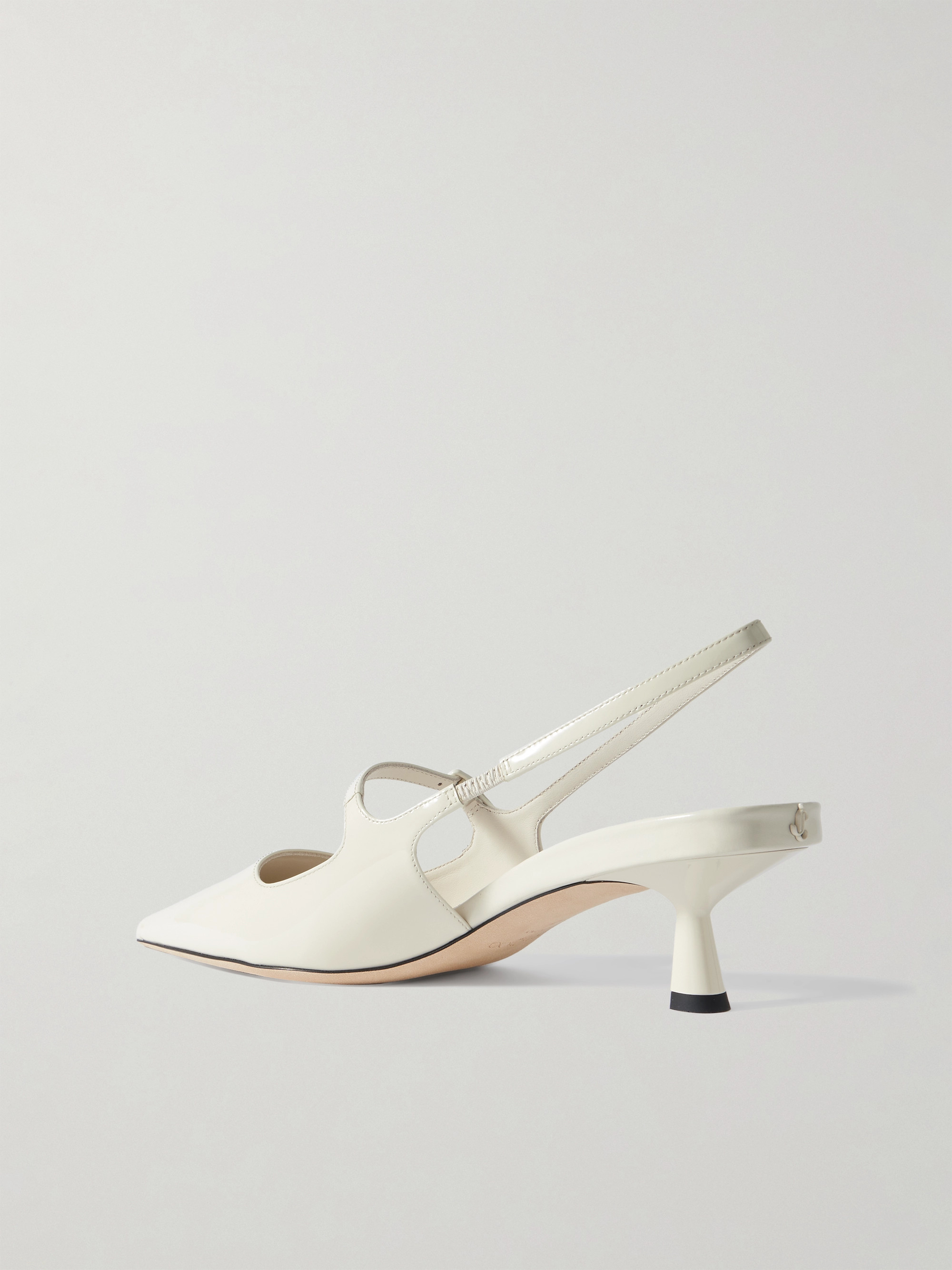 JIMMY CHOO Didi 45 patent-leather slingback pumps thumbnail