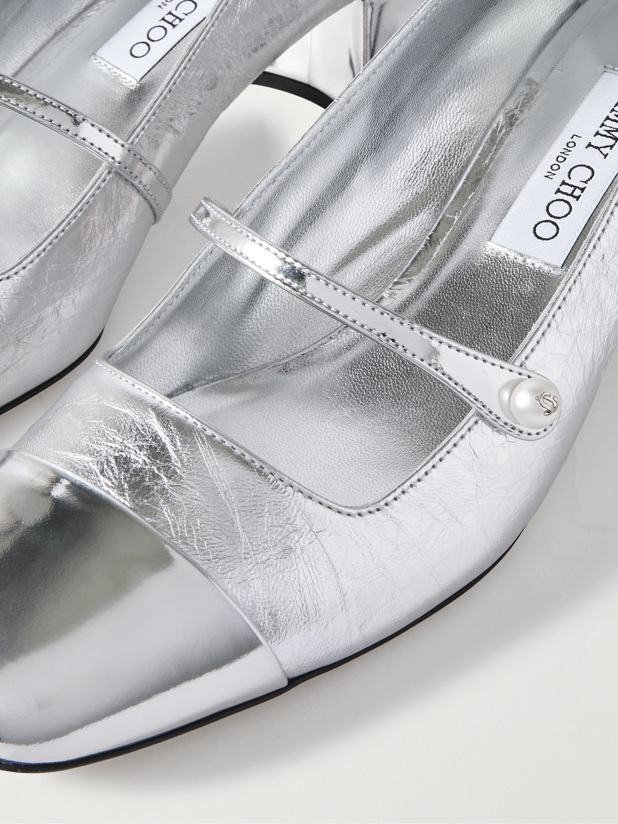 Jimmy Choo Nuur Long Sleeves Boat Neck Sweater In Gray