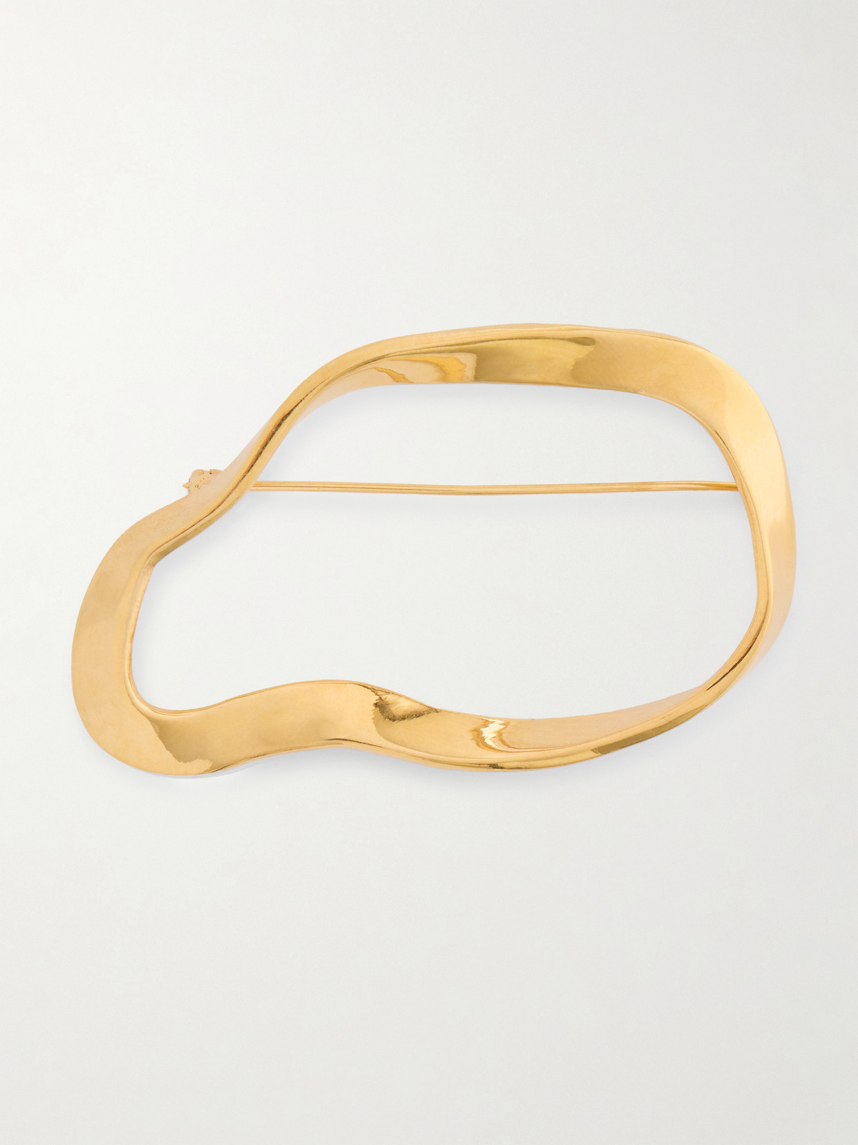 Agmes Vera Gold Vermeil Brooch