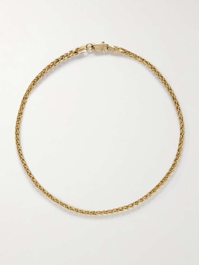 STONE AND STRAND Wheat 10-karat Gold Anklet
