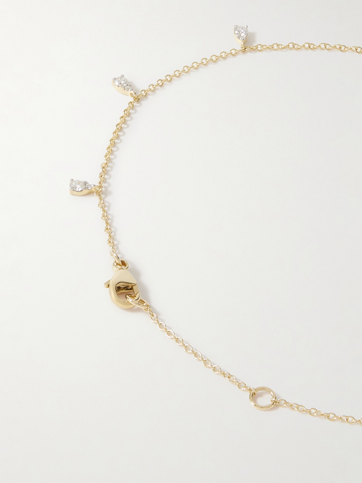 Stone And Strand Petal 14-karat Gold Diamond Bracelet In Gold