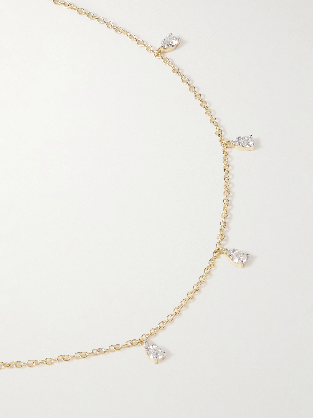 Stone And Strand Petal 14-karat Gold Diamond Bracelet In Gold
