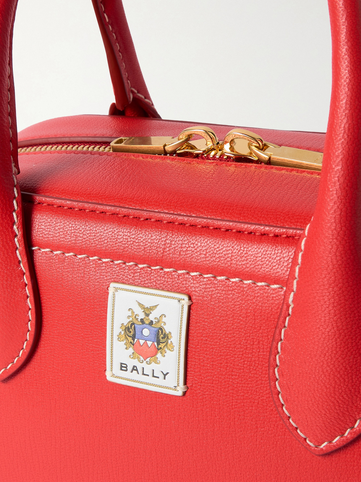 Unda Appliquéd Leather Tote