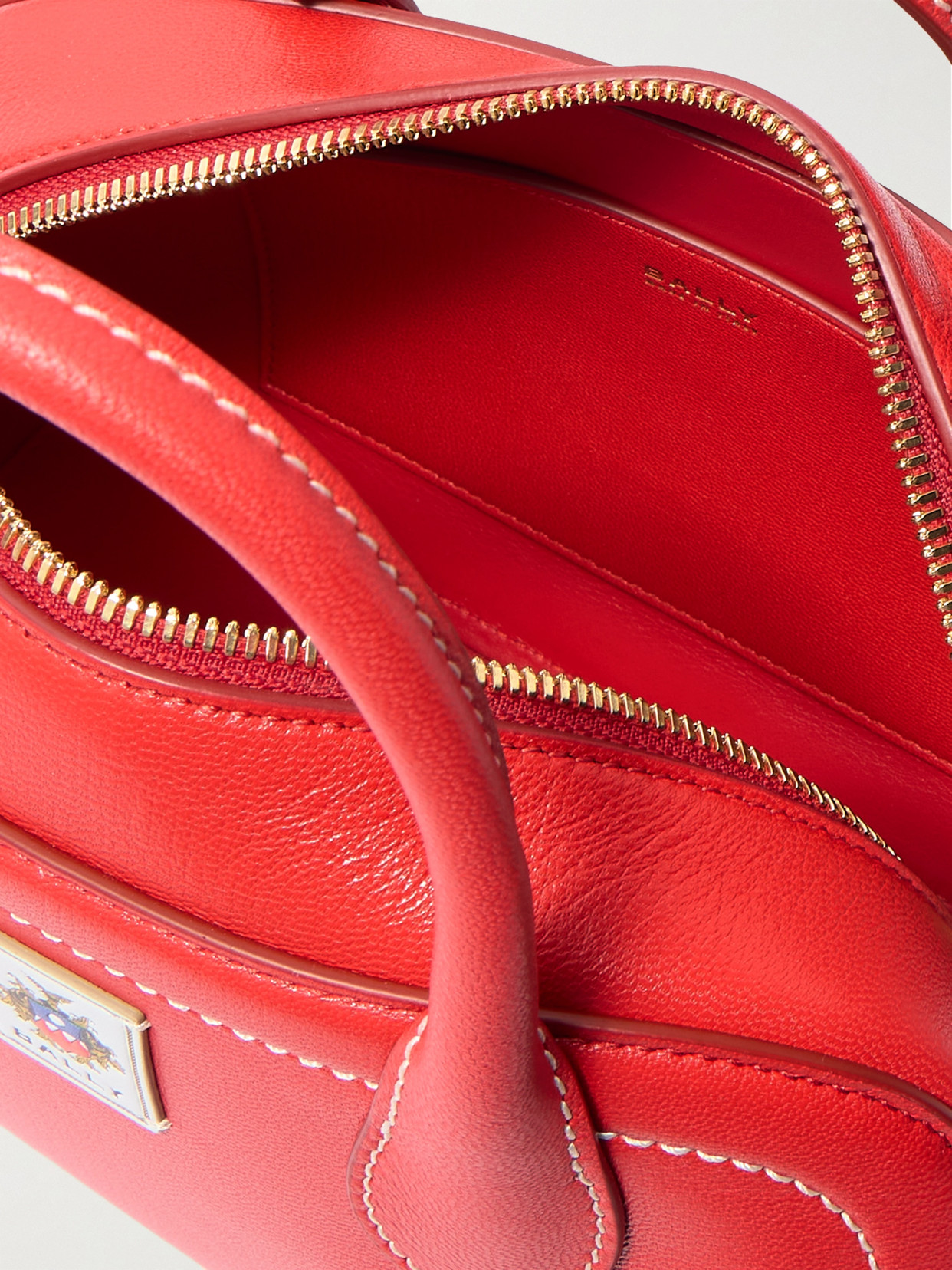 Unda Appliquéd Leather Tote