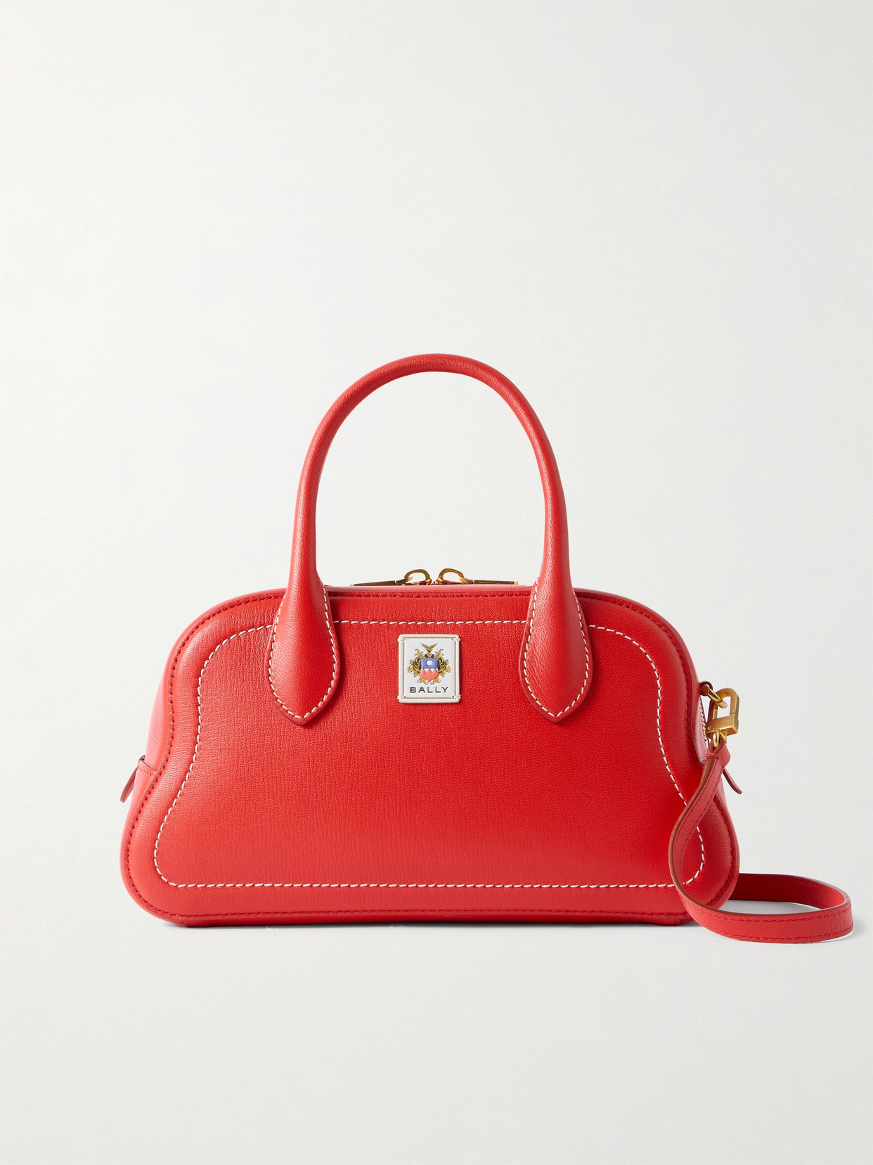 Unda Appliquéd Leather Tote