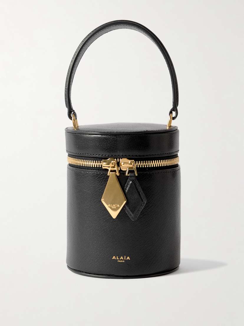 Alaïa — Cylindre Vanity small leather tote