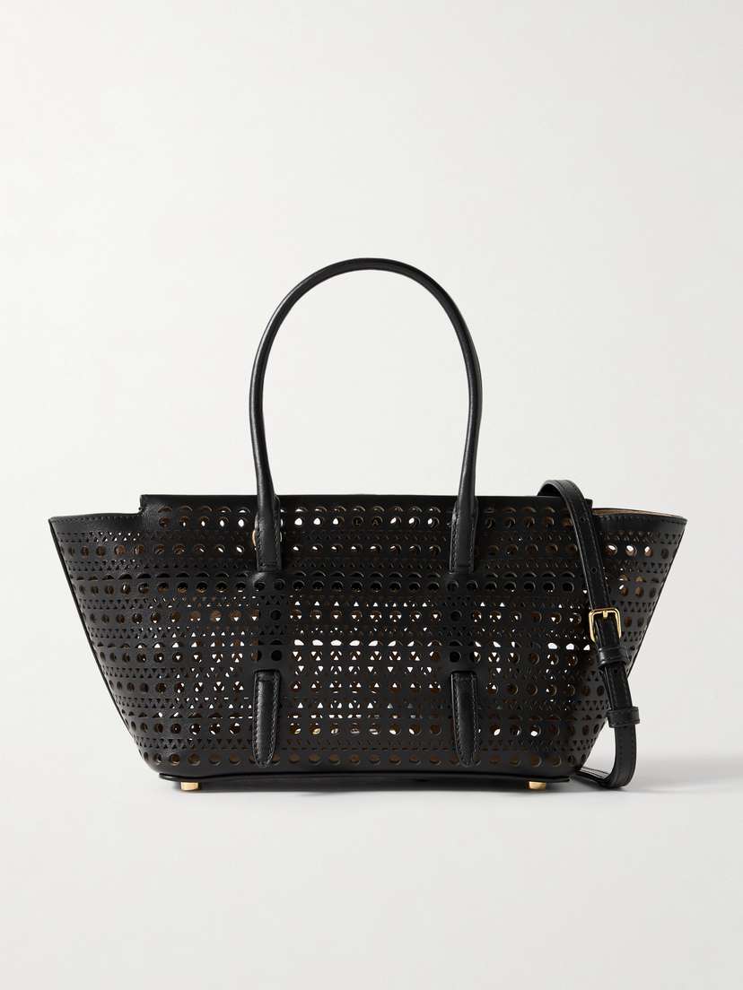 Alaïa New Mina 20 Laser-cut Leather Tote