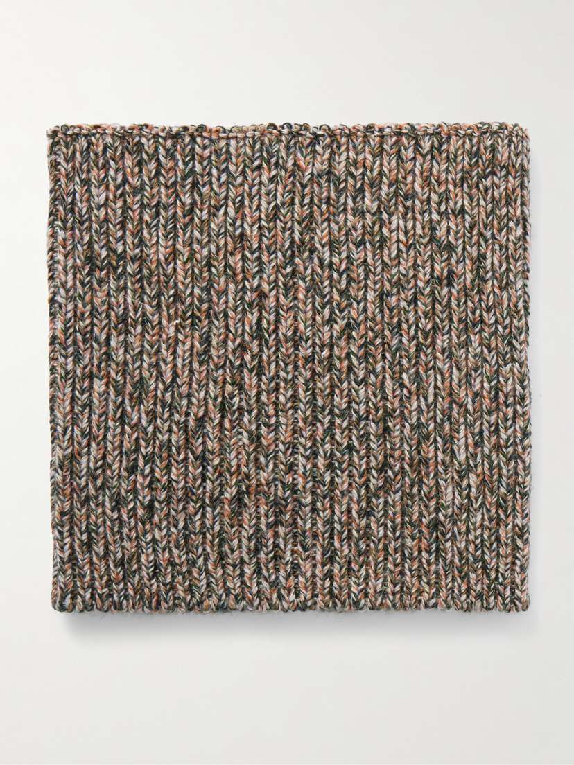 Loro Piana Alpe Granus Ribbed Cashmere Snood