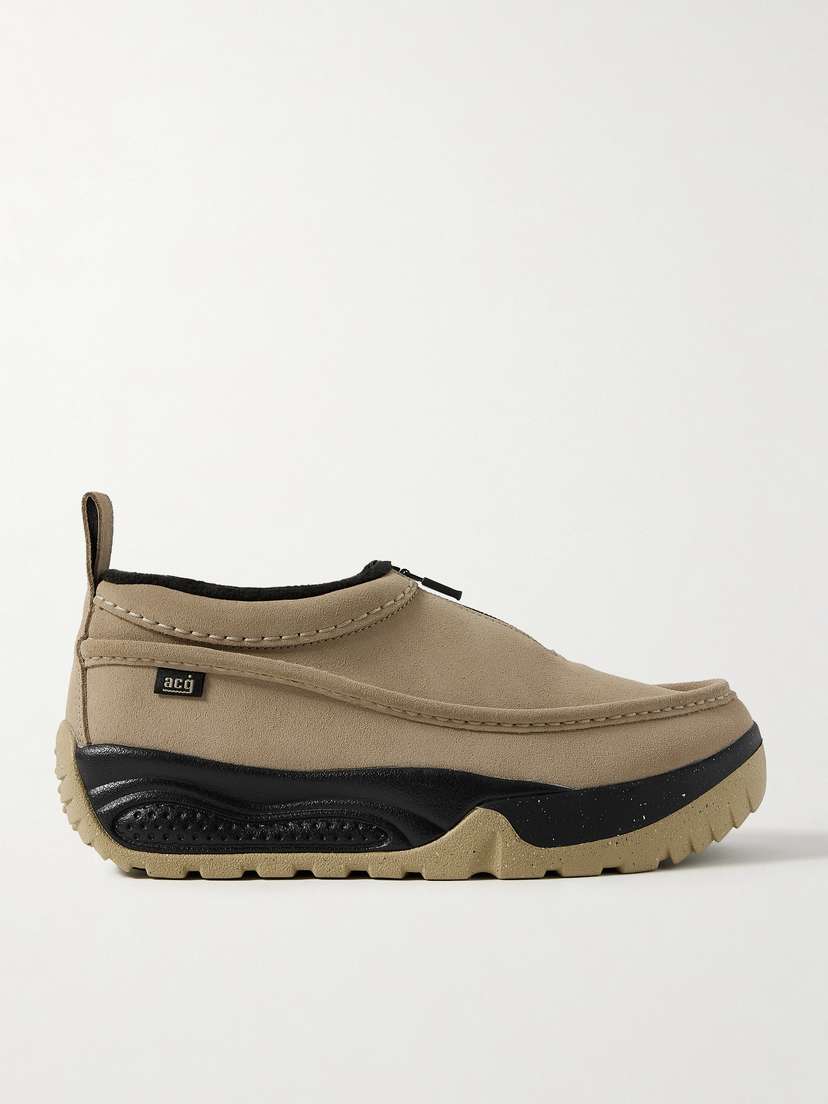 Nike Acg Izy Rubber-trimmed Suede Sneakers