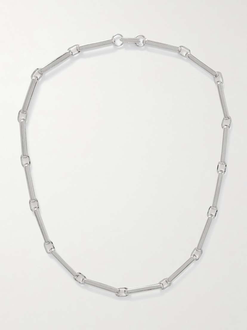 Laura Lombardi Chuisa Rhodium-plated Recycled Necklace