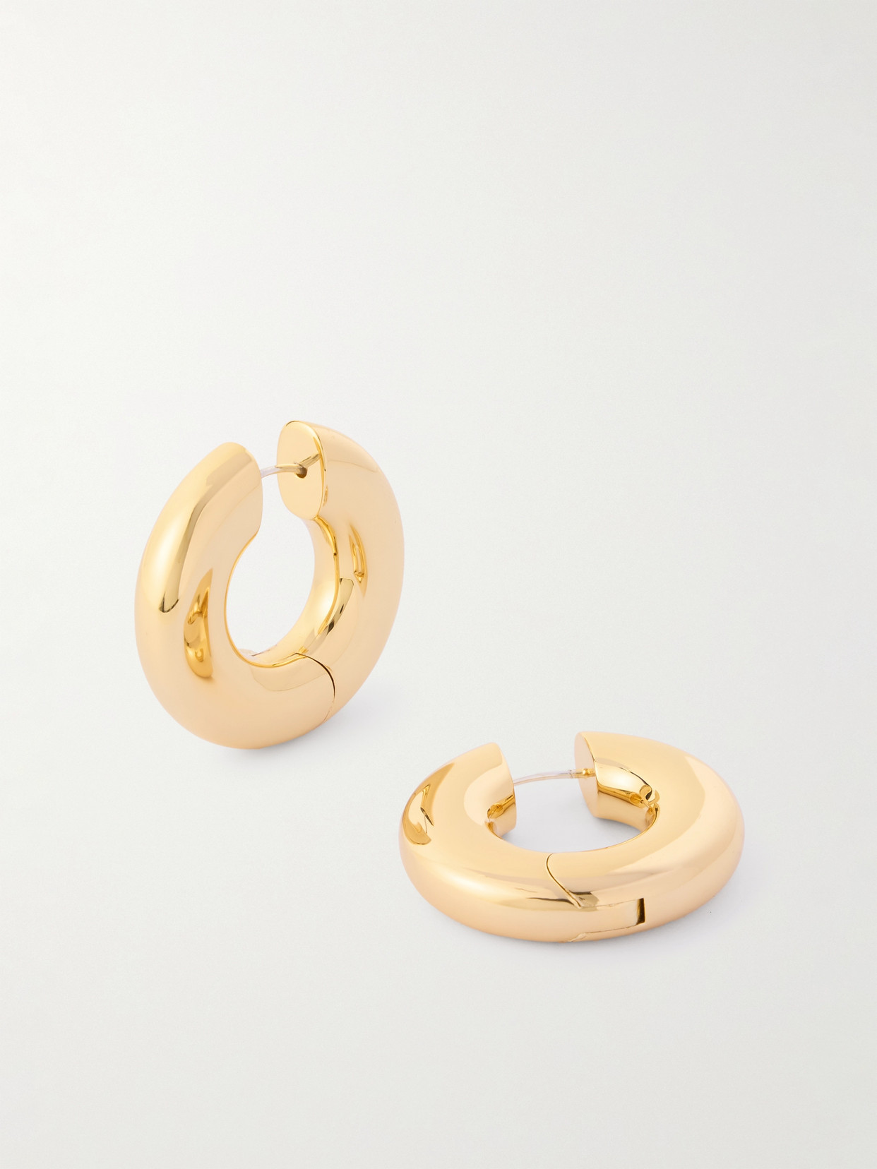 Laura Lombardi Gold-plated Hoop Earrings