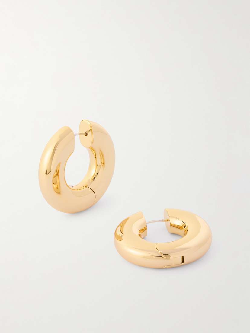 Laura Lombardi plated Hoop Earrings
