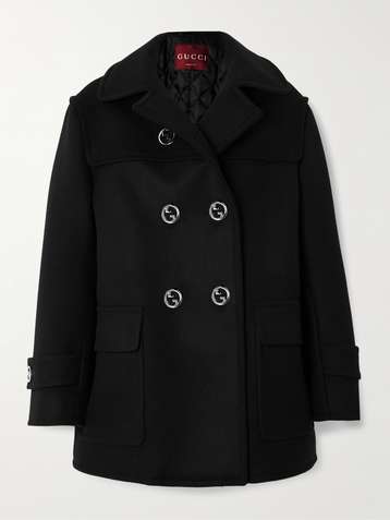 Gucci Wool Coats for Women | NET-A-PORTER Gucci Wool Coats for Women | NET-A-PORTER