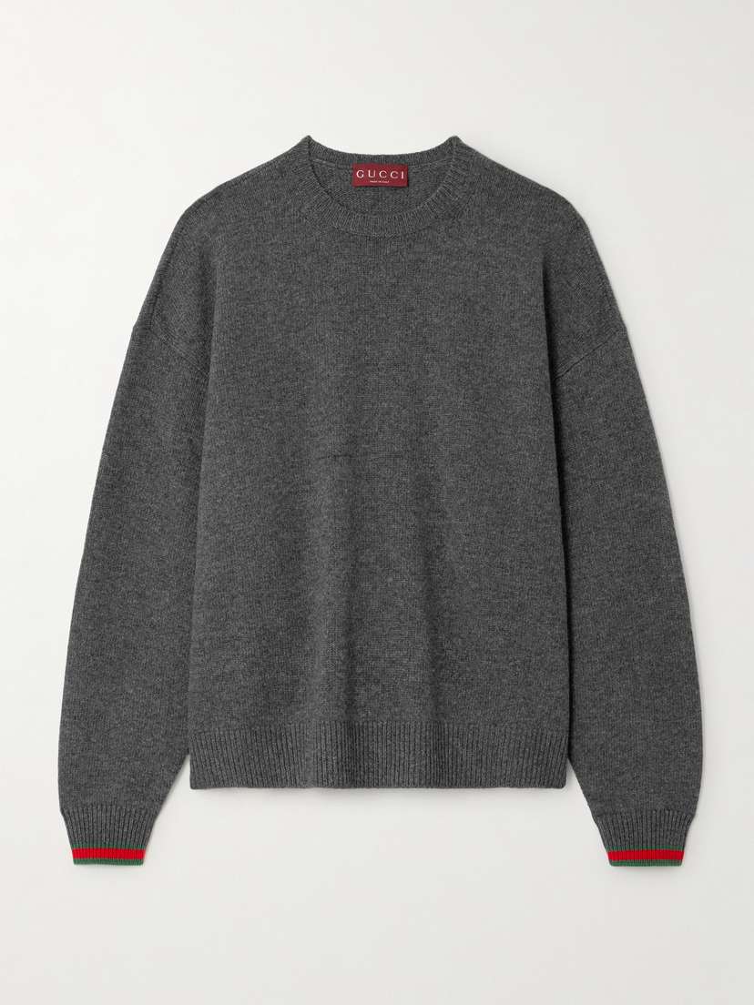 Gucci Wool And Cashmere-blend weater