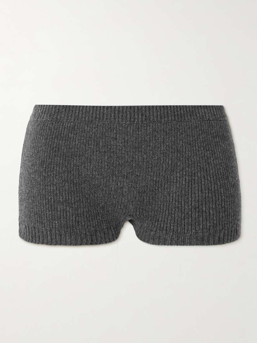 Gucci Ribbed Wool Shorts