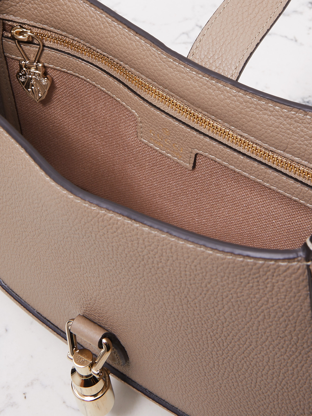 Jackie 1961 Small Textured-Leather Shoulder Bag