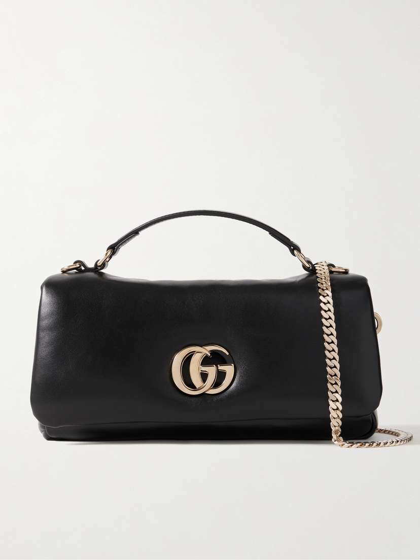 Gucci Gg Milano Padded Leather Shoulder Bag