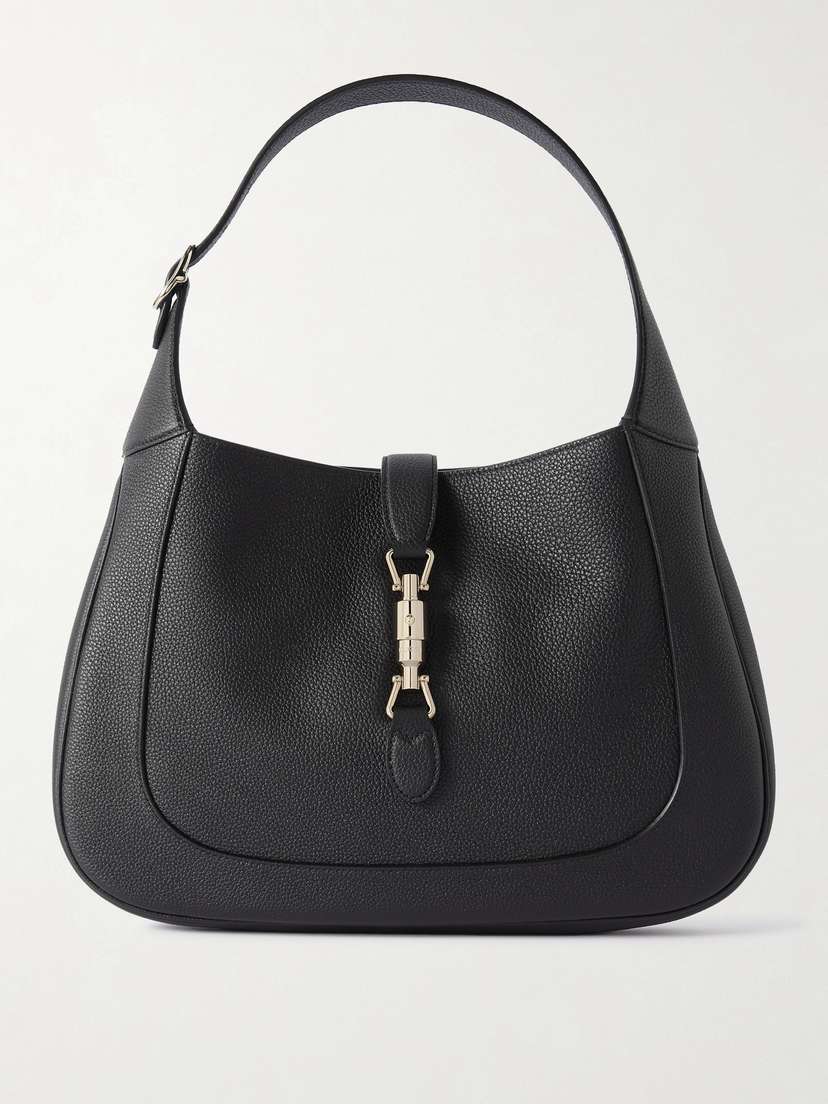 Gucci Jackie 1961 Medium Textured-leather Shoulder Bag
