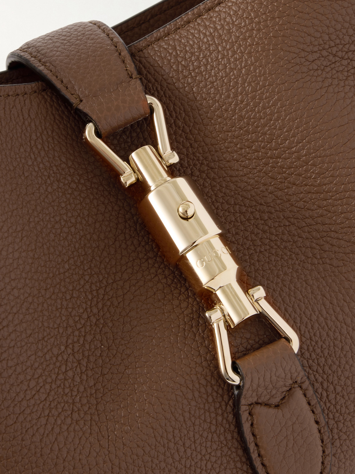 Jackie 1961 Small Textured-Leather Shoulder Bag