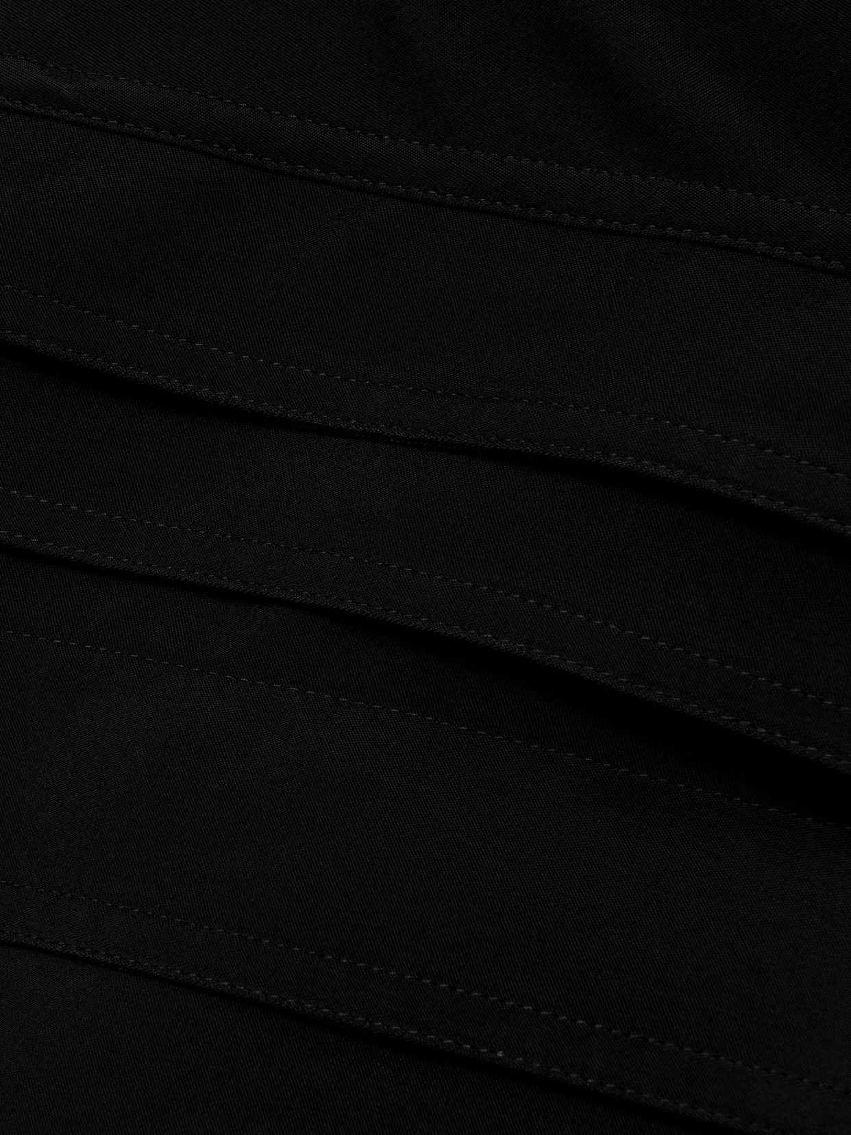 Bottega Veneta Womens Black One-shoulder Asymmetrical Ruched Stretch-woven Top In Black