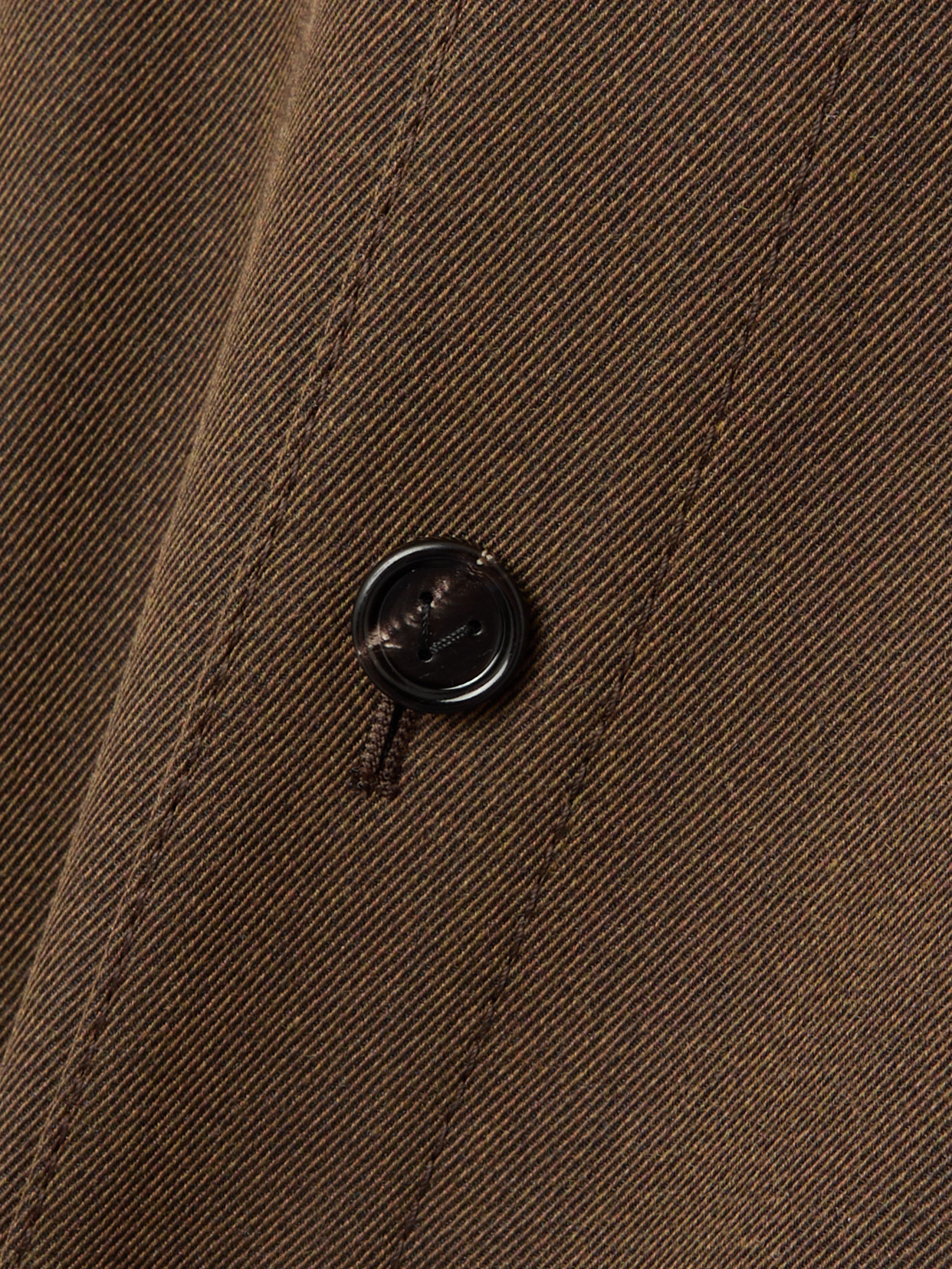 Shop Bottega Veneta Wool-twill Jacket In Brown