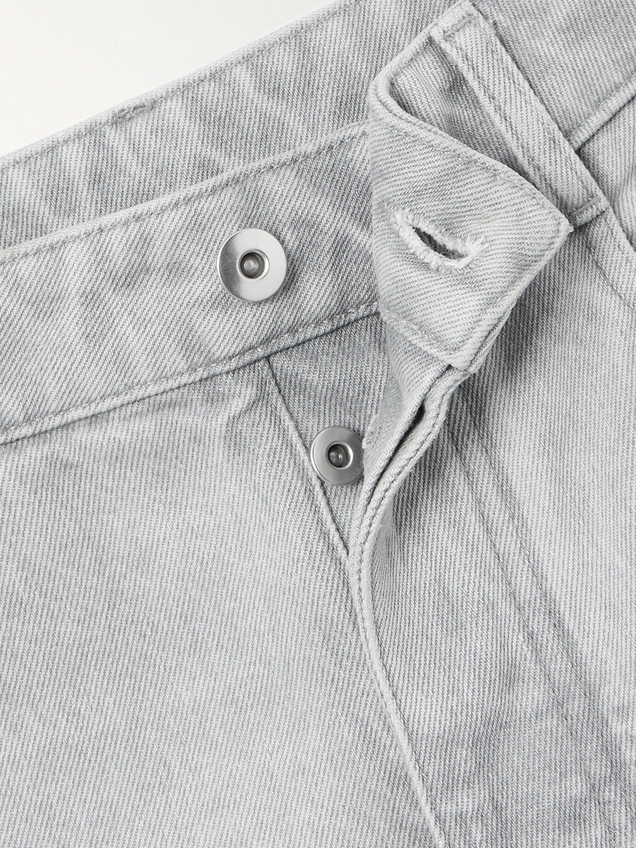 High-Rise Straight-Leg Jeans