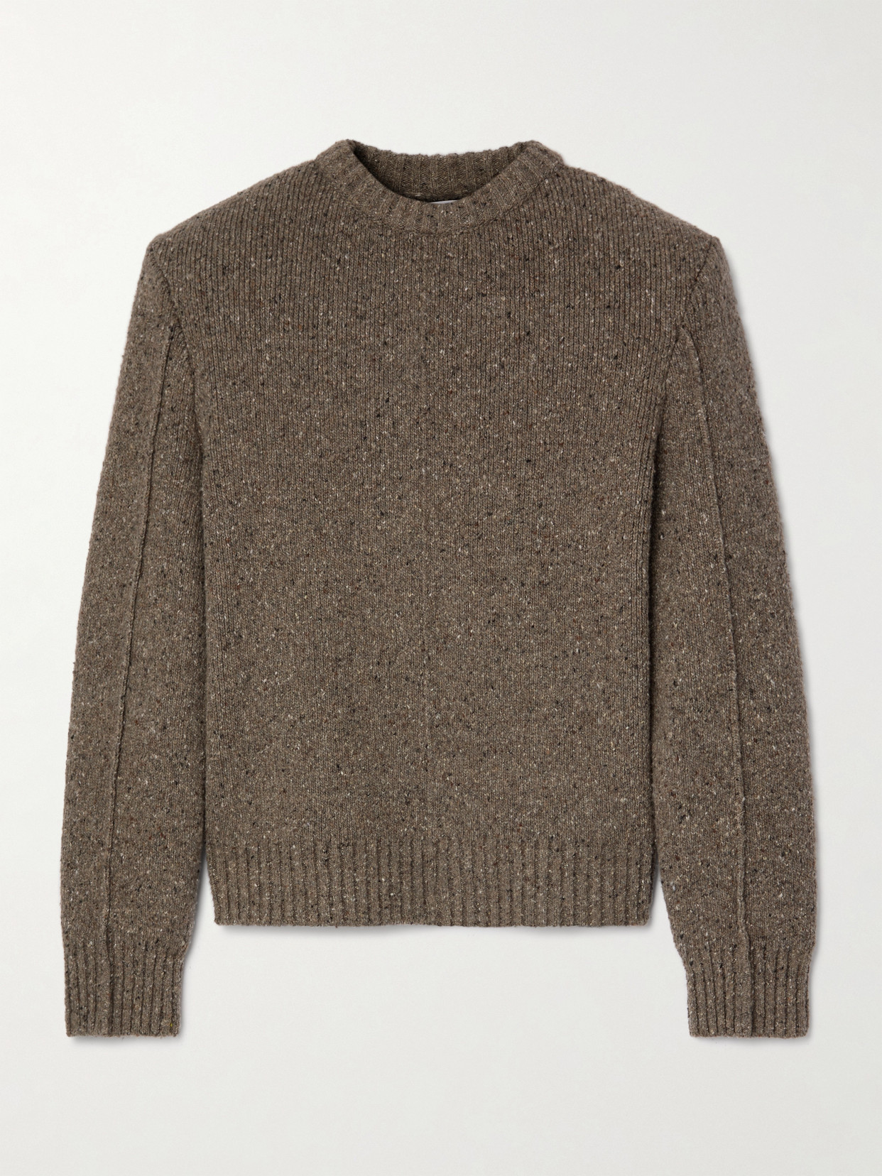 Bottega Veneta Wool-blend Sweater In Brown