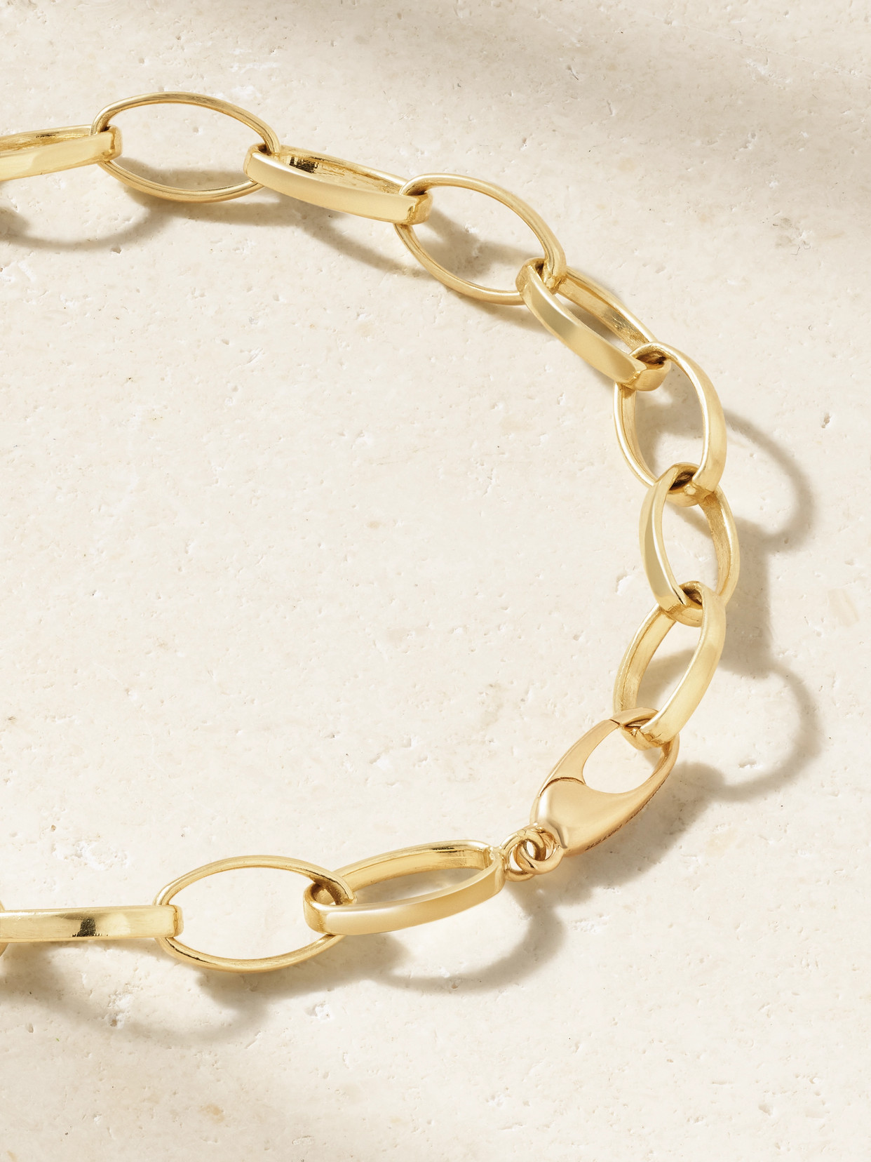 Jennifer Meyer Edith Medium 18-karat Gold Diamond Bracelet In Gold