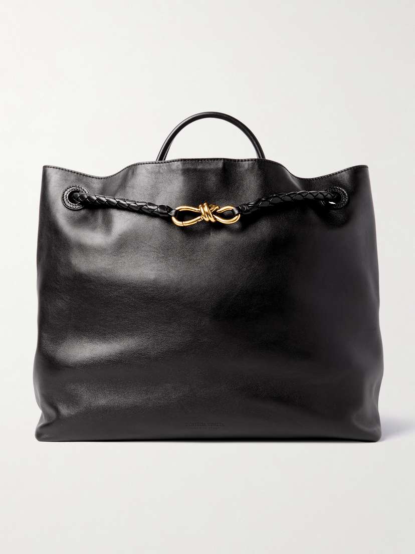 Bottega Veneta Andiamo Large Intrecciato Leather Tote