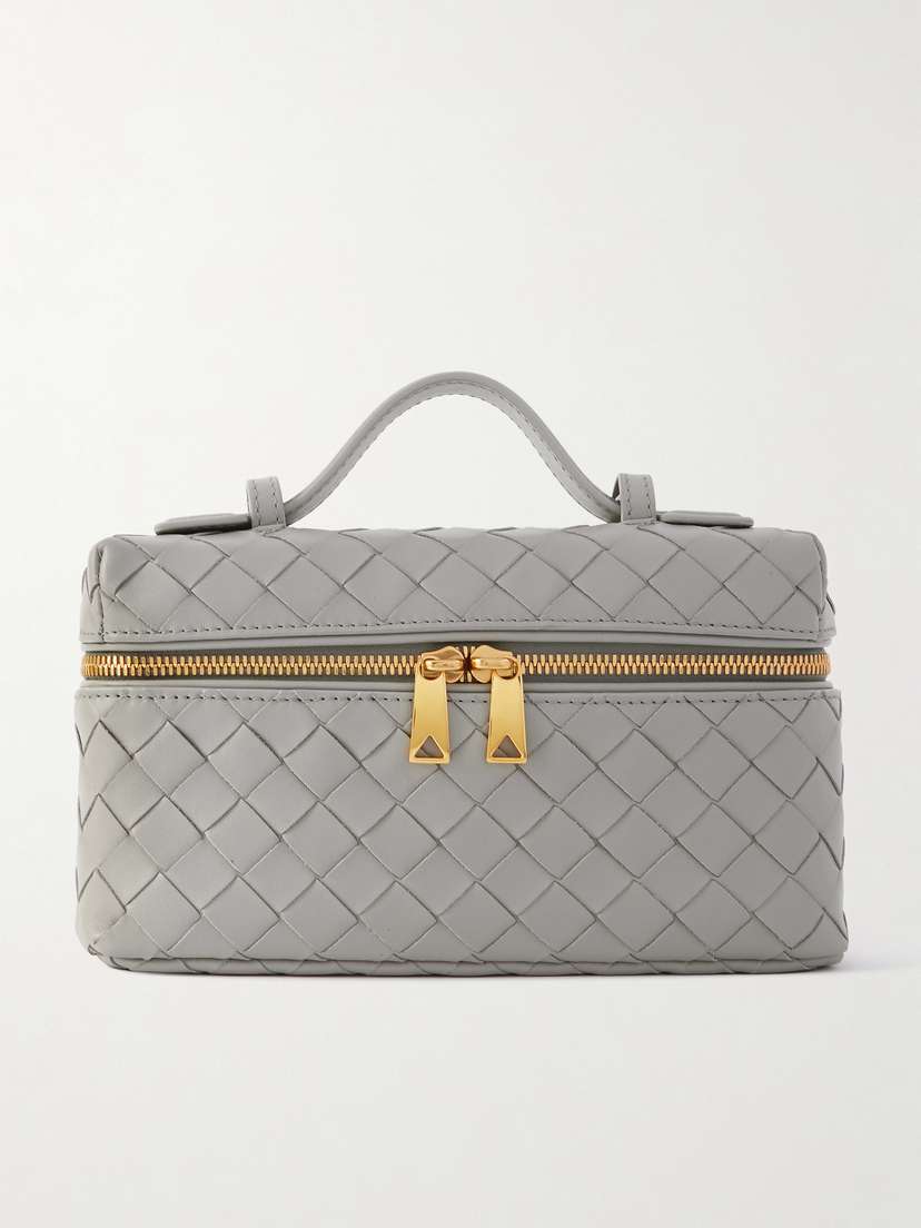 Bottega Veneta Bang Bang Vanity Intrecciato Leather Tote