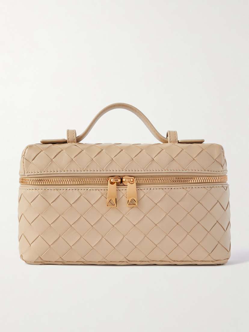 Bottega Veneta Bang Bang Vanity Intrecciato Leather Tote